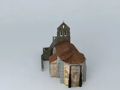 Romanian Church of Santa Maria de Retortillo Free 3D model