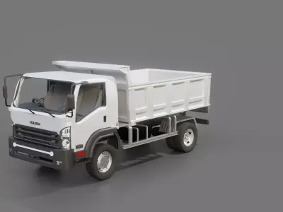 Isuzu FVZ Dump Truck 3D model