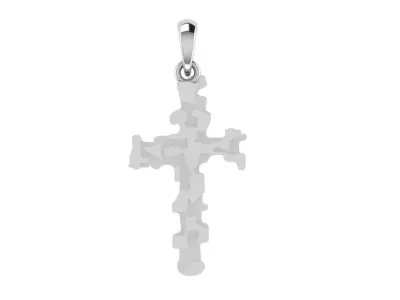 CROSS PENDANT CR197 3D print model