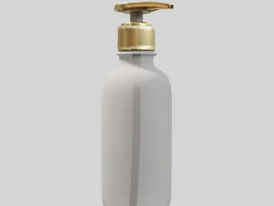 Foaming soap sprayer for hand washing 2 Low-poly 3D model