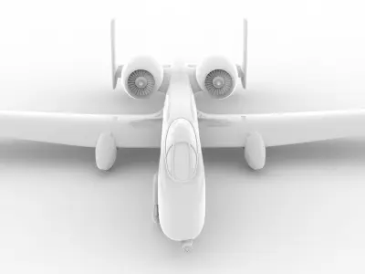 Aircraft 12 3D model