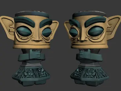 Sanxingdui 3D model