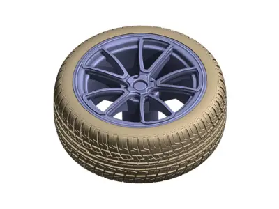 Custom Rim 1 printable 3D print model