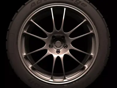 BFGoodrich Advantage Tire 3D model