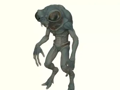 Broken-Mandible Seeker Free 3D print model