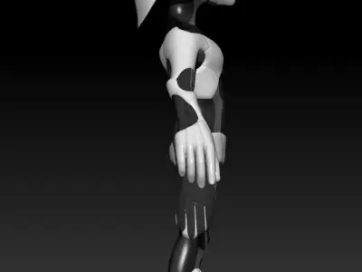 Cute Little Robot 3D model