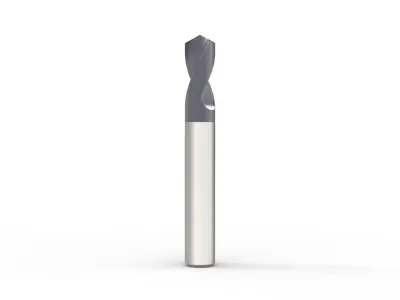 spot drill nc 3D model
