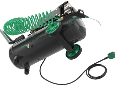 Air Compressor 1 3D model