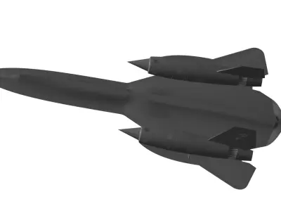 Lockheed SR-71A Blackbird 3D model