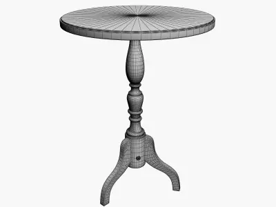 End Table 3D model purchase
