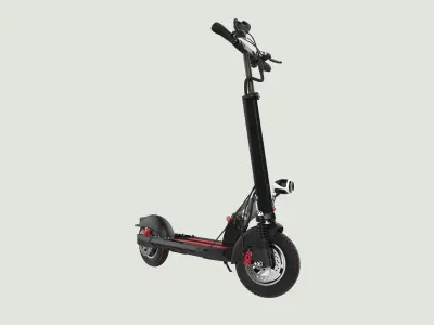electric scooter 3D print model get