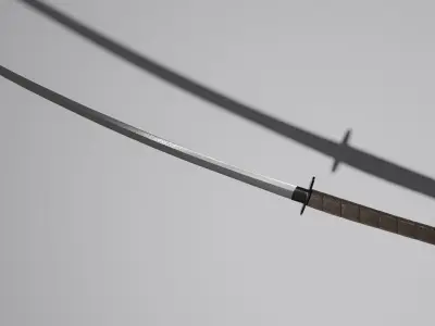 Katana Sword Free 3D model 3