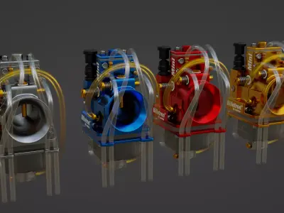 Mini Billetron by Lectron  Low-poly 3D model