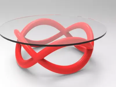 Infinity Coffee Table Free 3D model