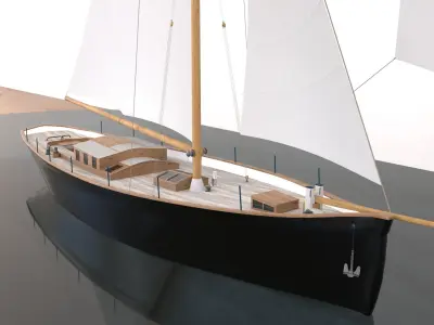Bottleship 3D model