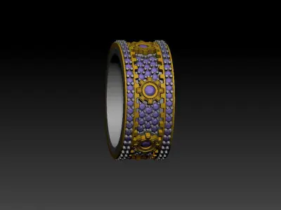 Gear spinner ring  3D print model