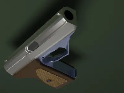 Mauser HSc 3D model