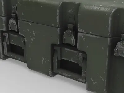 Military crate 34 3D model