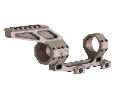 Reptilia AUS 34mm Diameter Optic Mounts With ROF Diving Board Low-poly 3D model