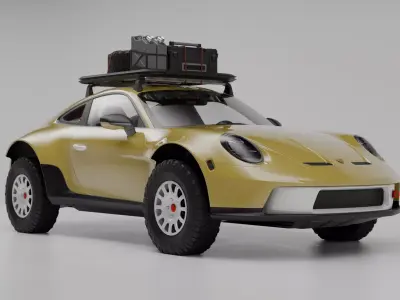 Porsche 911 Off Road 3D model