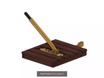 Model Railway - Modern Lineside Equipment 3D Model Pack