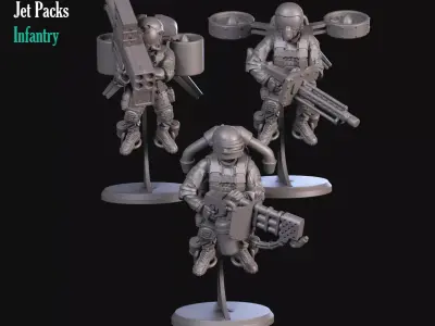 Jet Pack Heavy 3D print model