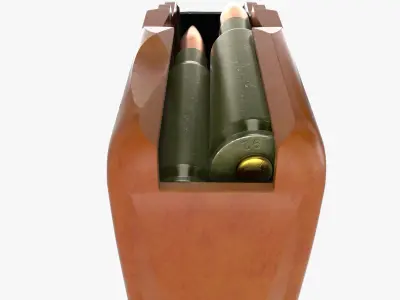 AK  Magazine bakelite 3D model
