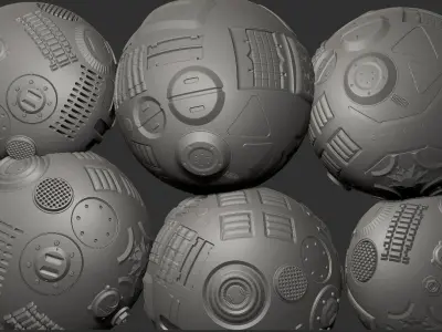 80  HARDSURFACE ALPHAS  FREE  Texture