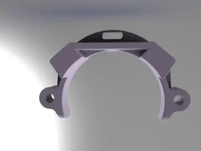 Base for Diaphragm Pump Body  Free 3D model
