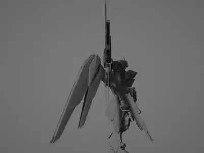 GUNDAM STRIKE FREEDOM FIGURE 3D model