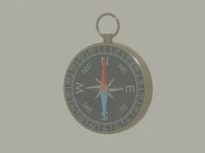 Compass 3D model