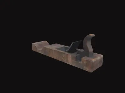 Medieval Infill Plane V01 Low-poly 3D model