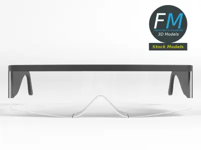 Safety spectacles 3D model