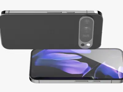 Google Pixel 9 Pro Obsidian 3D model purchase
