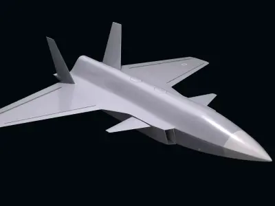 MIUS UCAV 3D model