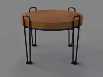 Ojai Side Table 3D model