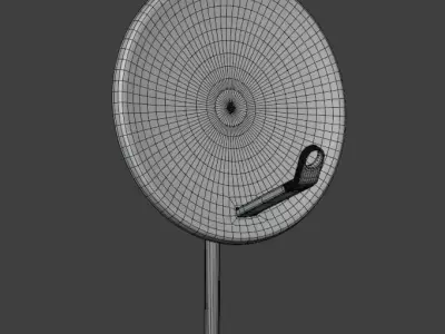 Radio Satelite Dish  3D model