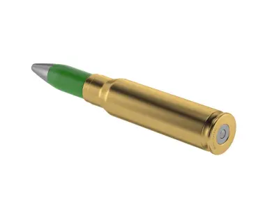 Bullet 30mm Caliber  3D model