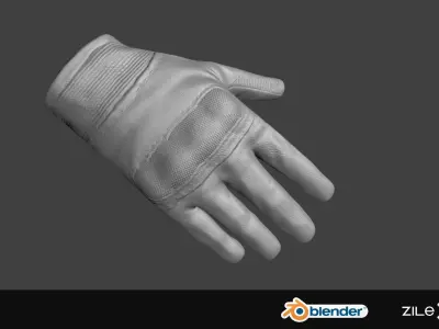 FPS Hands 3D model