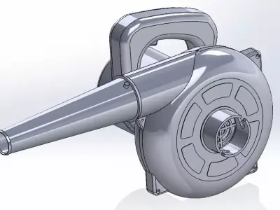 Dust Blower or Fan 3D model
