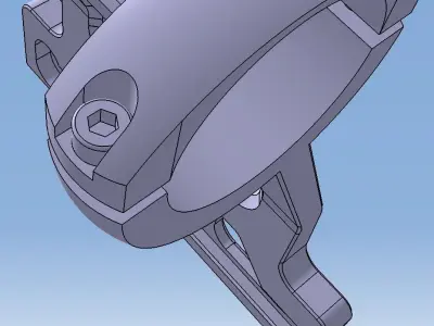 Tactical Rings SB-W 30 for AK74 AK47 Sayga 3D model
