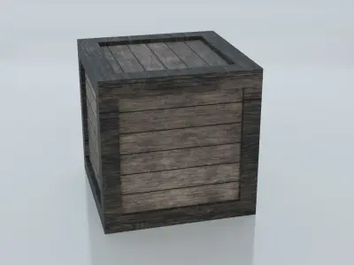 Resources Pack - Wood Low-poly 3D model