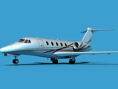 Cessna Citation 650 III V06 3D model