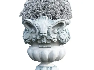 Garden Pot 04 3D model