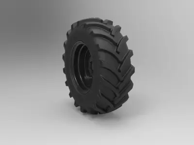 Offroad wheel 5 3D model
