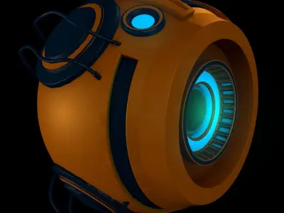 Sci Fi Drone Free 3D model