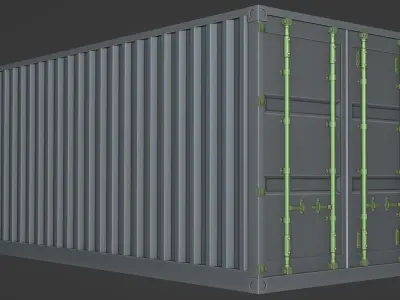 Container Free 3D model