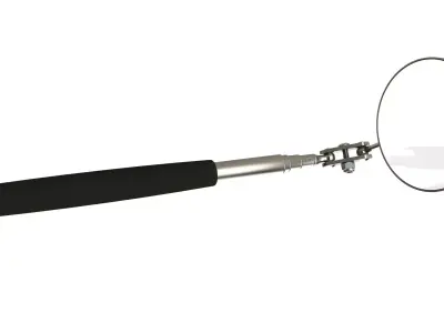 Telescopic inspection mirror 3D model