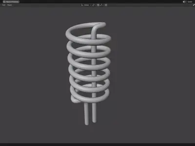 Heating Coil 3D print model
