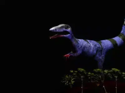 Terrece the DINOboi Low-poly 3D model
